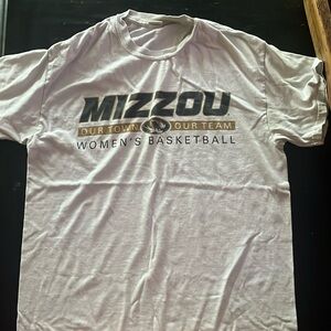 White Mizzou Nike shirt medium